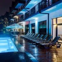 Zakopane में, होटल Hotel Paryski Art & Business Zakopane - Basen Jacuzzi Sauna Małpi Gaj