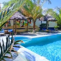 Kameleon Blue Arts Lodge, hotel em Kizimkazi