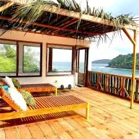 Infinity-house simplicity and luxury in an eco environment, Hotel in Santana