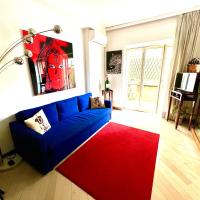 Very Central suite apartment with 1bedroom next to the underground train station Monaco and 6min from casino place, hotel di Monte Carlo City Centre, Monte Carlo