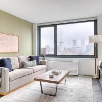 1BR in Hip E Village w Doorman Gym NYC-150, hotel v oblasti Alphabet City, New York