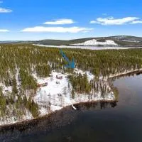 Lakeside wilderness cabin, khách sạn ở Jokkmokk
