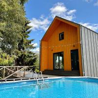 Semo guest house with amazing sauna and pool, hotel in Vecumnieki