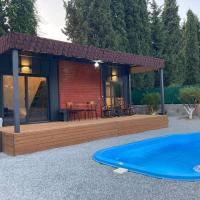 Isıtmalı havuzlu mustakil tiny villa