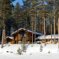 Lyxigt timmerhus i fjällen, Lofsdalen, Hjortehytta, отель в городе Лофсдален