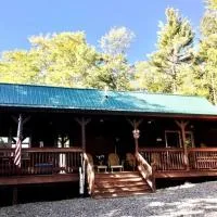 Mountain-Top-Hideaway Stay in a log cabin on a private rd! Swim, hike, explore a true mountain experience, hotel i North Blenheim
