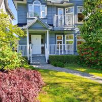 Bright Garden Suite by the Beach and UBC, hotell i Point Grey, Vancouver