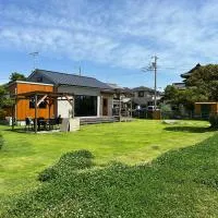 Viesnīca ワンちゃんと泊まれるコテージ　西野納屋 pilsētā Kujukuri