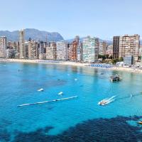 GEMELOS sea front apartment, hotel em Gemelos 28, Benidorm