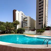 Calpe apartamento 70m playa jardin piscina wifi aire, hotel in Cantal Roig Beach, Calpe