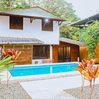 Casa Sua--Cozy 3 Bedroom Dominical Beach Cottage with Pool