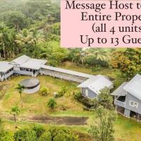 Monstera Bungalow, Spacious, King Bed, Big Kitchen, Hotel in Keaau