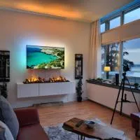 Meerblick-am Strand, im Kurpark!, hotel Glücksburgban