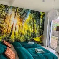 Modernes Doppelzimmer Friedewald Rhönblick, hotel u gradu Friedewald