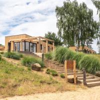 Modern air-conditioned chalet in a holiday park on the Leukermeer