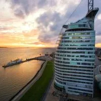 ATLANTIC Hotel Sail City，不來梅港的飯店