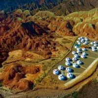 KaoShan Tent Zhangye, hotel i Zhangye