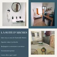 La suite d'Arches、シャルルヴィル・メジエールのホテル
