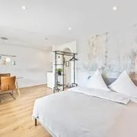Ruhiges und zentrales Apartment in Hüttenfeld: Lampertheim şehrinde bir otel
