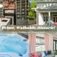 Prime Walkable Location Spacious Home w Hot Tub