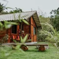 Sítio Balango: Seu refúgio em Domingos Martins. Chalés somente para casais;, hotell i Domingos Martins