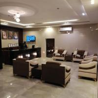 فندق اضواء المدينة, hotelli kohteessa Sīdī Ḩamzah lähellä lentokenttää Prinssi Mohammad bin Abdulazizin kansainvälinen lentoasema - MED 