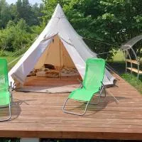 Glamping Fluffy Horns - Glempings Pūkainie Ragi, hotel v destinaci Plieņciems
