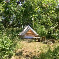 Camp Golstav - Romantic view over the hills.