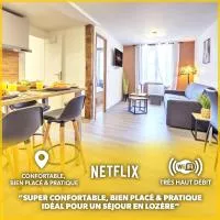 Le Sabot - Netflix/Wi-Fi Fibre/Terasse - 4 pers, hotel sa Banassac