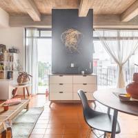 Penthouse with private rooftop in Mexico City, хотел в района на Tacubaya, Мексико Сити