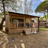 Estivo Premium Deluxe mobile homes on Camping Ca Savio