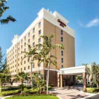 Hampton Inn Hallandale Beach-Aventura, hotel v destinácii Hollywood (Hallandale Beach)