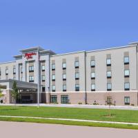 Hampton Inn By Hilton Omaha Airport, Ia, hotell nära Eppley flygfält - OMA, Carter Lake