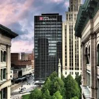 The Hilton Garden Inn Buffalo-Downtown、バッファローのホテル