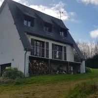 Ticheville में, होटल Grande maison normande autosuffisante en énergie