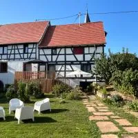 Corps de ferme alsacien, hotelli kohteessa Grassendorf