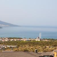 Sea View Flat with Shared Pool 5 min to Beach, hotel i Akbük