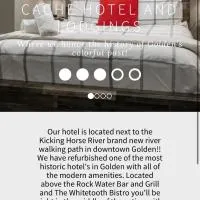 The Cache Hotel and Lodgings, hotel i Golden