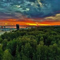 Penthouse apartment with an amazing view, hotelli Tallinnassa alueella Haabersti