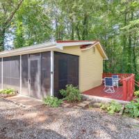 Cozy Blairsville Studio with Deck 15 Yards to Lake!