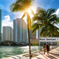 Sunny, Waterfront & Central Downtown Miami Luxury Condo!