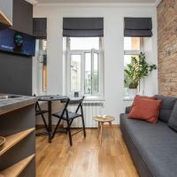 Design apartments between National Art Museum and Arena Riga