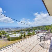 호놀룰루 Eastern Honolulu에 위치한 호텔 Honolulu Hideaway with Balcony City and Ocean View!