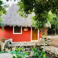 Cabañas HUNAB KU 21, ξενοδοχείο σε Hocabá