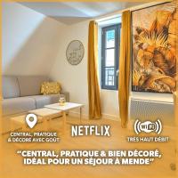 Le GoldenLeaf - Netflix/Wi-Fi Fibre - Séjour Lozère、マンドにあるマンド - ブルヌー飛行場 - MENの周辺ホテル