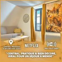 Le GoldenLeaf - Netflix/Wi-Fi Fibre - Séjour Lozère, hotel em Mende