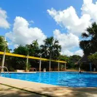 Centro Social Ecoturistico La Alberca, hotel i Jose Maria Morelos