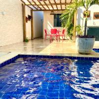 Linda Casa com piscina e totalmente climatizada Airbn b, hotel cerca de Aeropuerto de Petrolina - Senador Nilo Coelho - PNZ, Petrolina