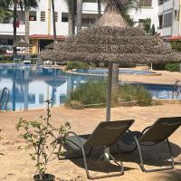 Bel appartement à skhirat plage et à 20 mn de Rabat, отель в городе Схират, в районе Skhirat Plage