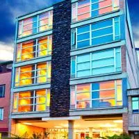 Hotel 5 Elementos Corferias by HBP, hotel v destinácii Bogotá